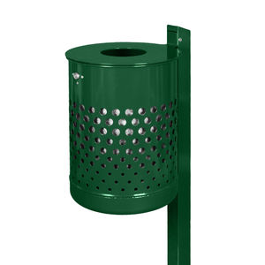 cubo de basura público