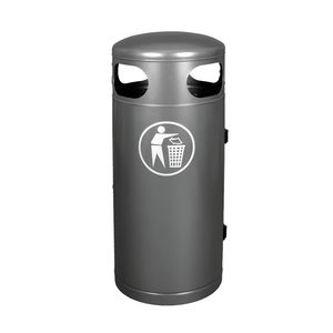 cubo de basura público