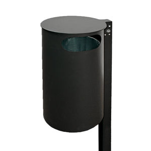cubo de basura público