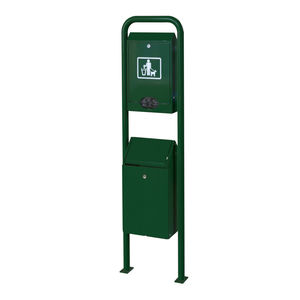cubo de basura canino