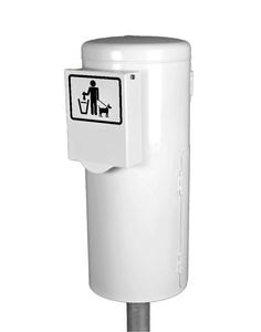 cubo de basura canino
