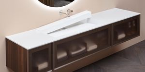 encimera de lavabo de Corian®