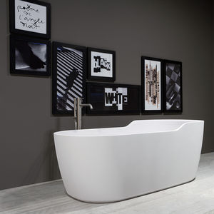 bañera ovalada