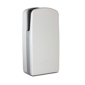 secador de manos con ventilación / de pared / de ABS / de alta velocidad