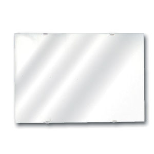 espejo de pared / contemporáneo / rectangular / para espacio público