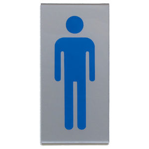 pictograma para puerta de plástico