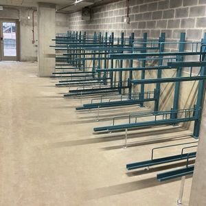 aparcabicis de pared