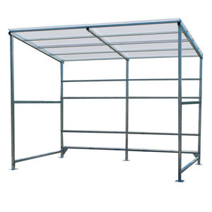 marquesina para bicicletas de acero