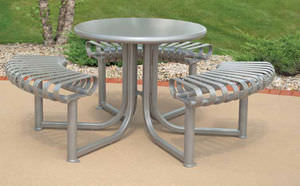 mesa de pícnic contemporánea