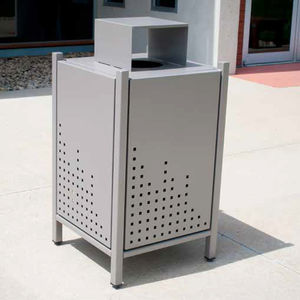 cubo de basura público