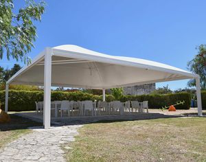 cenador de acero galvanizado
