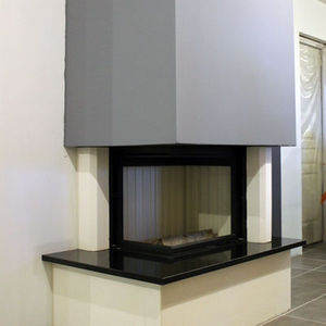chimenea de leña