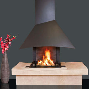chimenea de leña