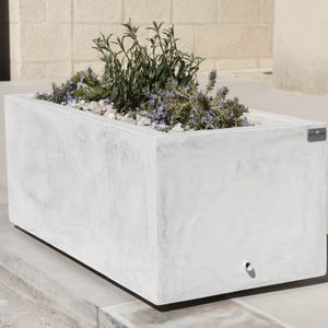 jardinera de hormigón