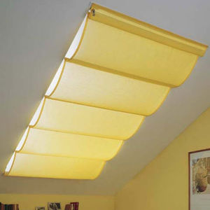 sistema de apertura para cortinas plegable / accionado mediante cadena / para lucernario