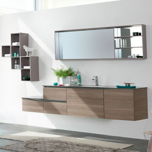mueble de lavabo doble