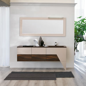 mueble de lavabo doble