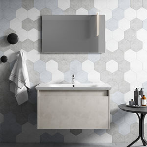 mueble de lavabo doble