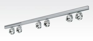 iluminación de carril halógena