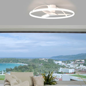 ventilador con LED integrados