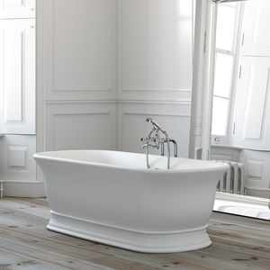 bañera ovalada