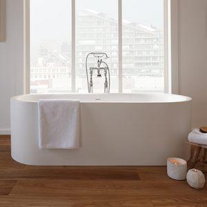 bañera ovalada