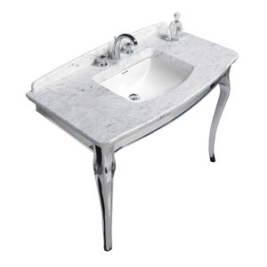 consola para lavabo de mármol