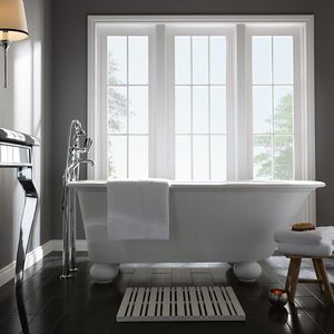 bañera ovalada