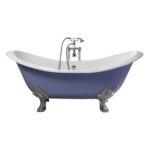 bañera ovalada