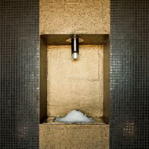 fuente de hielo para centro de spa