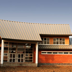 cubierta de acero galvanizado