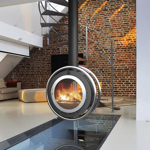 chimenea de leña