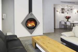 chimenea de leña