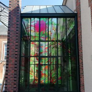 vinilo decorativo para aplicación en cristal