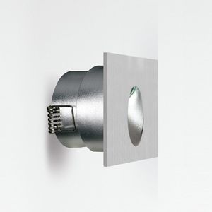 luminaria empotrable de pared