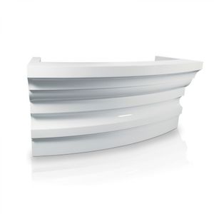 mostrador de recepción laminado