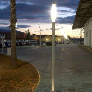 columna luminosa de diseño minimalista