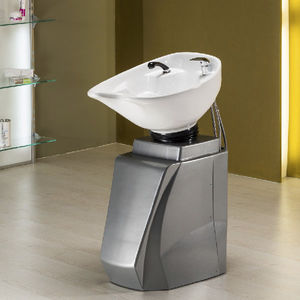 lavabo de pie / de polietileno / contemporáneo / para peluquería