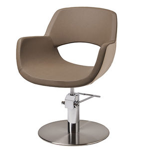 sillón de peluquería de cuero