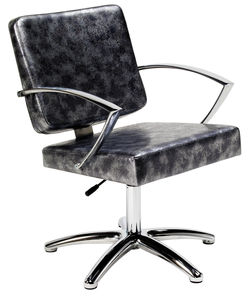 sillón de peluquería de cuero