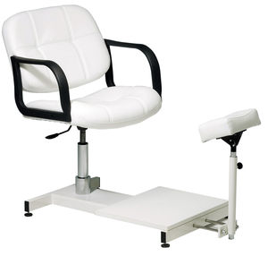 sillón de pedicura de vinilo / con bomba hidráulica