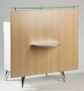 mostrador de recepción laminado
