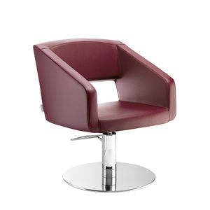 sillón de peluquería de cuero