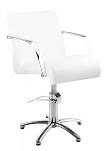 sillón de peluquería de tejido