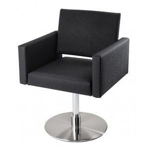 sillón de peluquería de acero