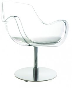 sillón de peluquería de acero