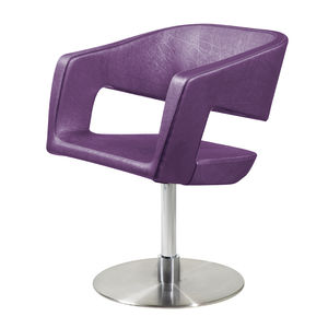 sillón de peluquería de acero