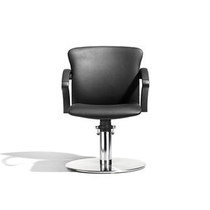 sillón de peluquería de tejido