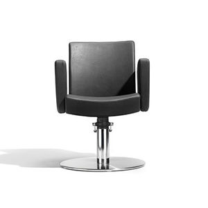 sillón de peluquería de tejido