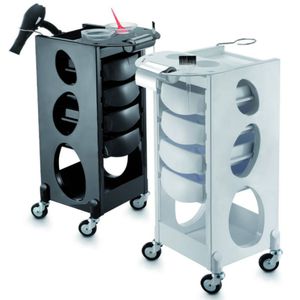 carrito para cuidados / para centro de estética / de metal